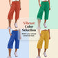 ☀️UITVERKOOP 2026: 49% KORTING🌿Lichtgewicht cropped broek met elastische tailleband voor dames