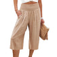 ☀️UITVERKOOP 2026: 49% KORTING🌿Lichtgewicht cropped broek met elastische tailleband voor dames