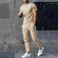 Casual T-shirt- en broekenset voor heren