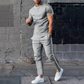 Casual T-shirt- en broekenset voor heren