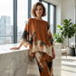 🥳HETE UITVERKOOP 2026🥳💞Meer dan 50K+ verkocht! Abstracte print, wijde broek en top set