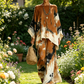 🥳HETE UITVERKOOP 2026🥳💞Meer dan 50K+ verkocht! Abstracte print, wijde broek en top set
