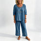 🥳HETE UITVERKOOP 2026🥳💞Meer dan 50K+ verkocht! Casual tweedelige damesset met oogjesdetails