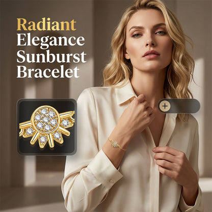 Elegante armband met zonnesymbool voor dames