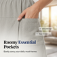 Casual wikkelrokje met elastische tailleband voor dames