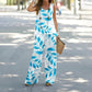 Zomerse bohemien-casual set van twee stukken voor dames