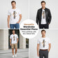 T-shirt voor heren met opvallende letterprint