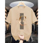 T-shirt voor heren met opvallende letterprint