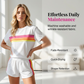 Zomerse tweedelige loungeset voor dames
