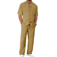 📢📢50% KORTING !! ⏰Casual set met overhemd en broek met korte mouwen voor heren