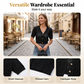V-Neck Button Down Crop Top Sweater