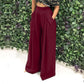 👖 TIJDELIJKE AANBIEDING: 50% KORTING! ✨ Damesbroek met hoge taille – wijde pijpen, elegant, veelzijdig ✨