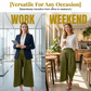 ⏰🔥TIJDELIJKE AANBIEDING: 50% KORTING! 👖 Damesculotte met hoge taille, plooien en wijde pijpen – Flatterend, comfortabel en stijlvol ✨