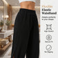 📢📢40% KORTING !! ⏰Casual capribroek voor dames met elastische tailleband