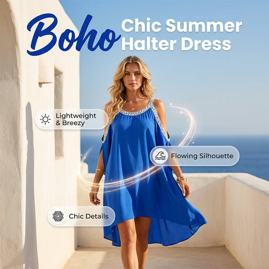 Zomerjurk met blote schouders voor dames