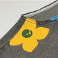 Casual denim jumpsuit met bloemenprint voor dames
