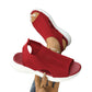 Dames ademende mesh sandalen met open teen