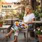 Casual cropped broek met bloemenprint voor dames