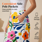 Casual cropped broek met bloemenprint voor dames
