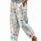 Casual cropped broek met bloemenprint voor dames