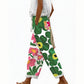 Casual cropped broek met bloemenprint voor dames
