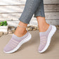 Ademende mesh-sneakers voor dames, zonder veters