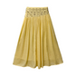 Lange A-lijnrok met hoge taille voor dames