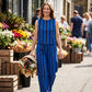 Women's Stripe Top & Pants 2-Piece Set