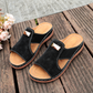 ⏳Tijdelijke aanbieding: 50% korting⏰Stijlvolle peep-toe-sandalen met sleehak voor dames👡