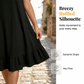 Casual mouwloze jurk met ruches voor dames