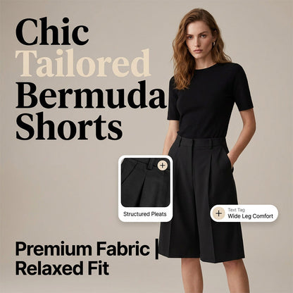 Bermudashorts voor dames met een losse pasvorm