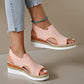 Casual, ademende plateausandalen voor dames