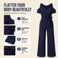 Elegante jumpsuit met blote schouders voor dames