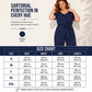 Elegante jumpsuit met blote schouders voor dames