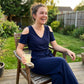 Elegante jumpsuit met blote schouders voor dames