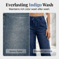 Women's Drawstring Elastic Waist Jeans