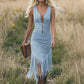 🤠 TIJDELIJK 50% KORTING! ✨ Retro Western Jurk Met Franjes – Stijlvol, Slank En Vol Karakter