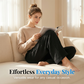Dames Elastische Taille Katoenen Loungewear Broek