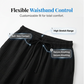 Dames Elastische Taille Katoenen Loungewear Broek