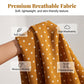 Dames V-hals Polka Dot Maxi Jurk