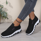 Ademende wandelschoenen voor dames (slip-ons)