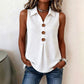 Zomerse mouwloze blouse met knopen voor dames