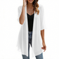 Lichtgewicht chiffonvest met open voorkant voor dames