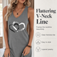 Mouwloze, losvallende tanktopjurk voor dames