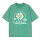 👕☀️ Mjuk tusensköna T-shirt i vintage-tvättad kvalitet