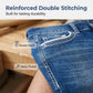 Zeer rekbare herenjeans met dubbele stiksels