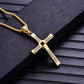 ⏳Unisex ketting met kruisje voor mannen en vrouwen