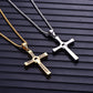 ⏳Unisex ketting met kruisje voor mannen en vrouwen