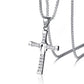 ⏳Unisex ketting met kruisje voor mannen en vrouwen