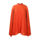 Mini-jurk met ronde hals en cape-mouwen voor dames